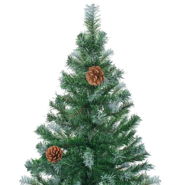 VidaXL Kunstkerstboom met Dennenappels - 150 cm | -35%