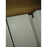 vidaXL Hoofdbord Grenenhout Wit (206x4x100 cm) - 55% Korting