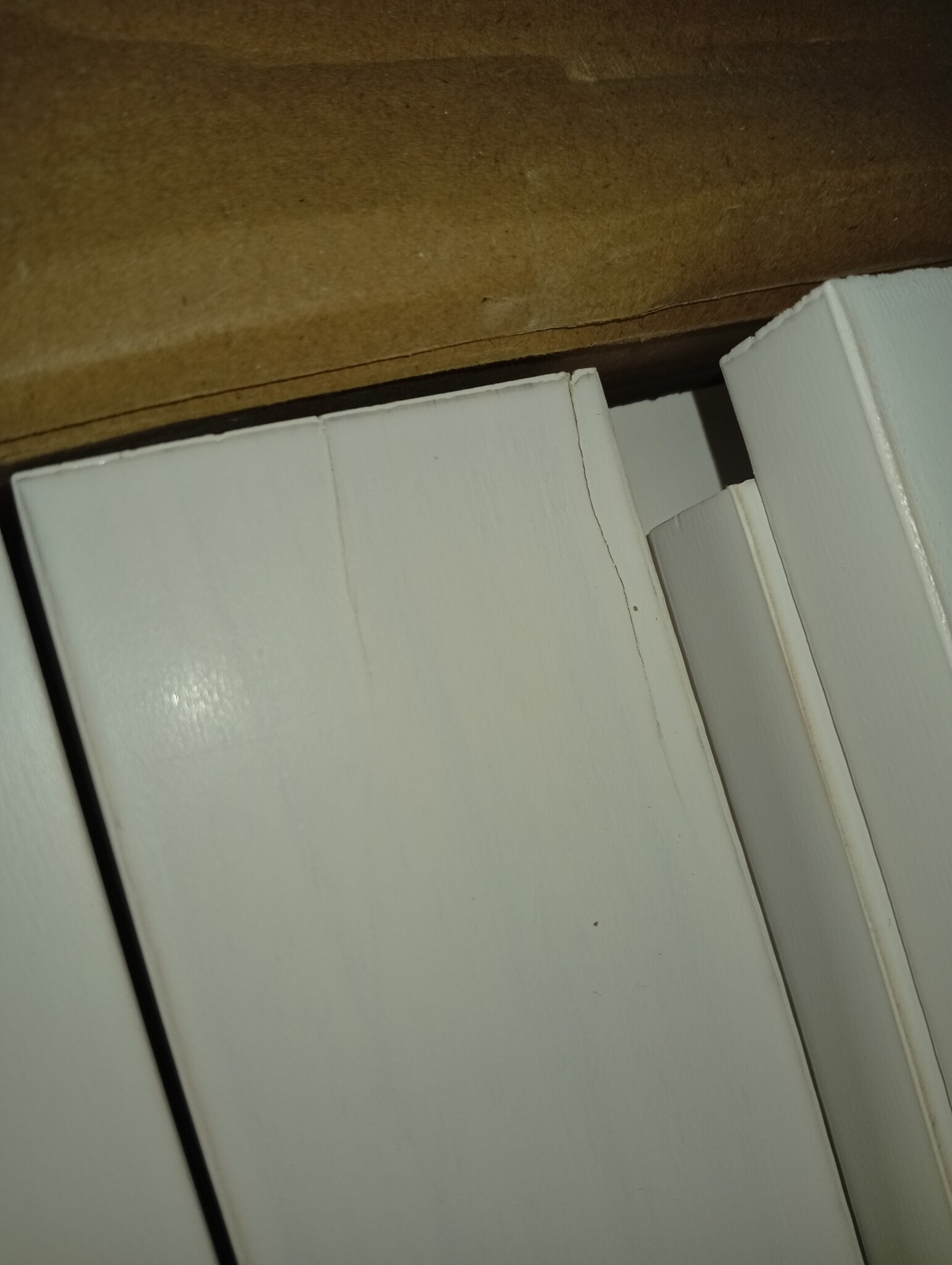 vidaXL Hoofdbord Grenenhout Wit (206x4x100 cm) - 55% Korting