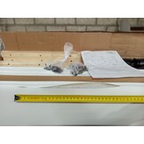 vidaXL Bedframe Kunstleer Wit 90x190 cm - 60% Korting!