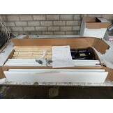 vidaXL Bedframe Kunstleer Wit 90x190 cm - 60% Korting!