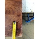 vidaXL Massief Acaciahout Wastafelblad 140x60cm - 55% Korting