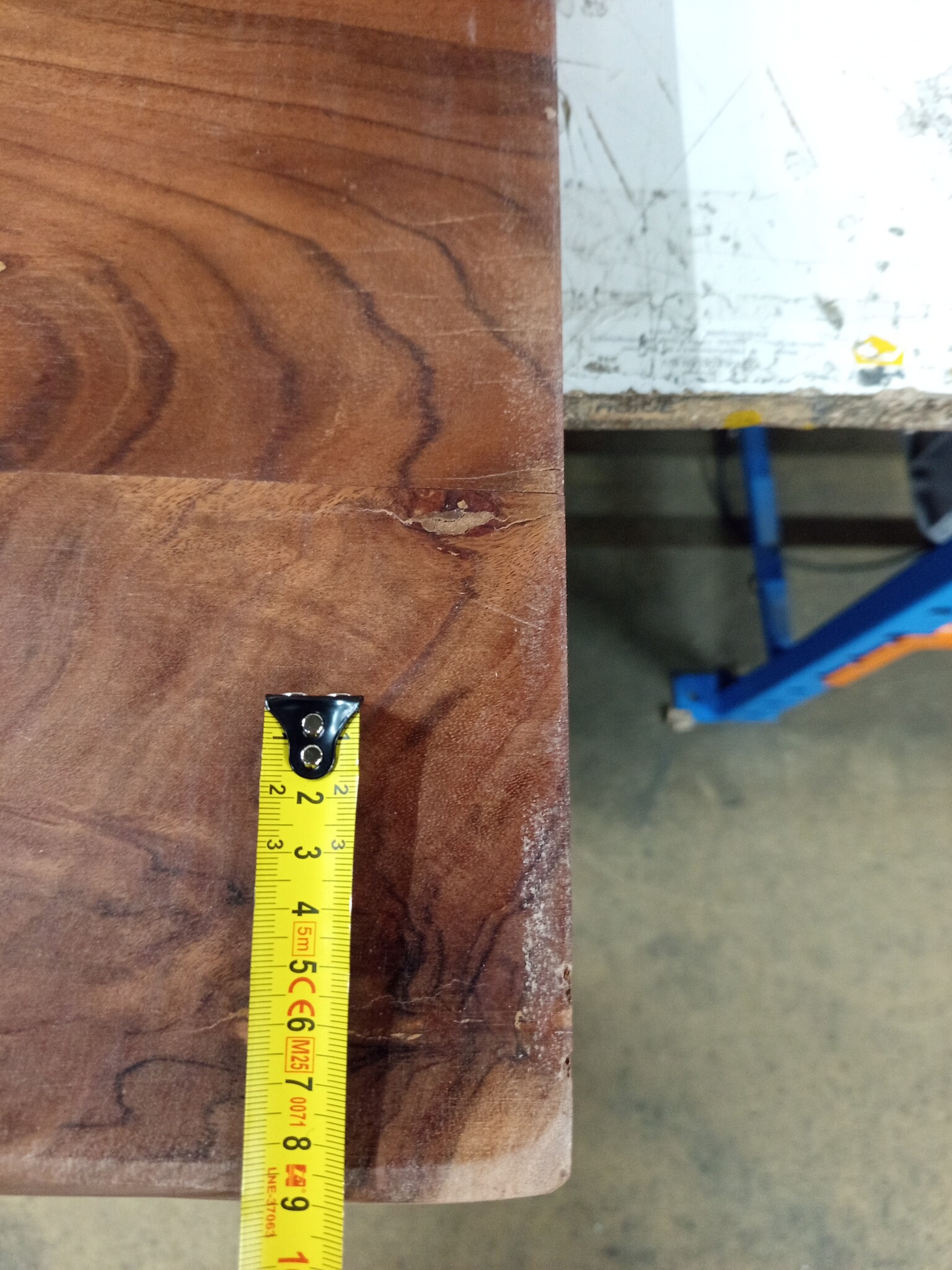 vidaXL Massief Acaciahout Wastafelblad 140x60cm - 55% Korting