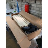 vidaXL Bedframe 140x200 cm Fluweel Lichtgrijs - 55% Korting!