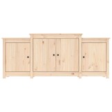 vidaXL Dressoir Grenenhout - 35% Korting - 164x37x68 cm