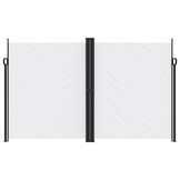vidaXL Windscherm uittrekbaar 200x600cm Wit - 55% Korting!