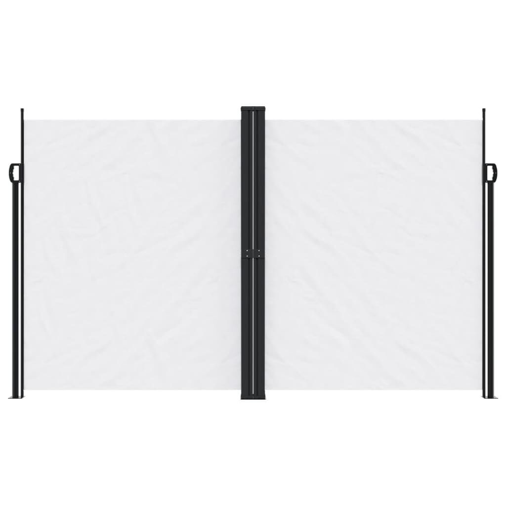 vidaXL Windscherm uittrekbaar 200x600cm Wit - 55% Korting!