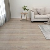 vidaXL PVC Vloerplanken Taupe Zelfklevend - 35% Korting