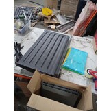 vidaXL Tuinafvalkast - 68x40x85 cm Polypropeen Grijs/Zwart - 60% Korting!