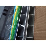 vidaXL Tuinafvalkast - 68x40x85 cm Polypropeen Grijs/Zwart - 60% Korting!