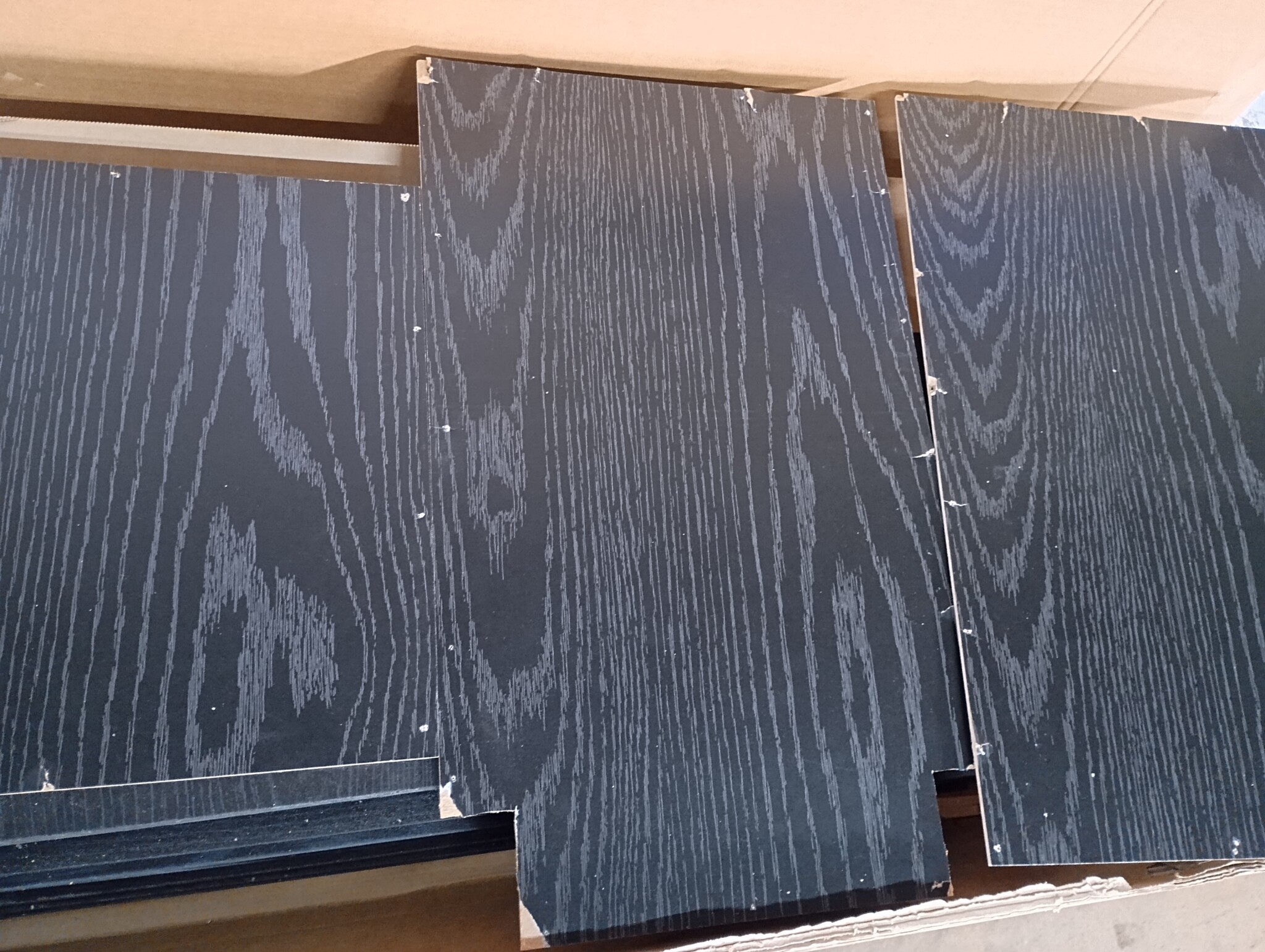 vidaXL Badkamer Kast Zwart Eiken - 55% Korting!