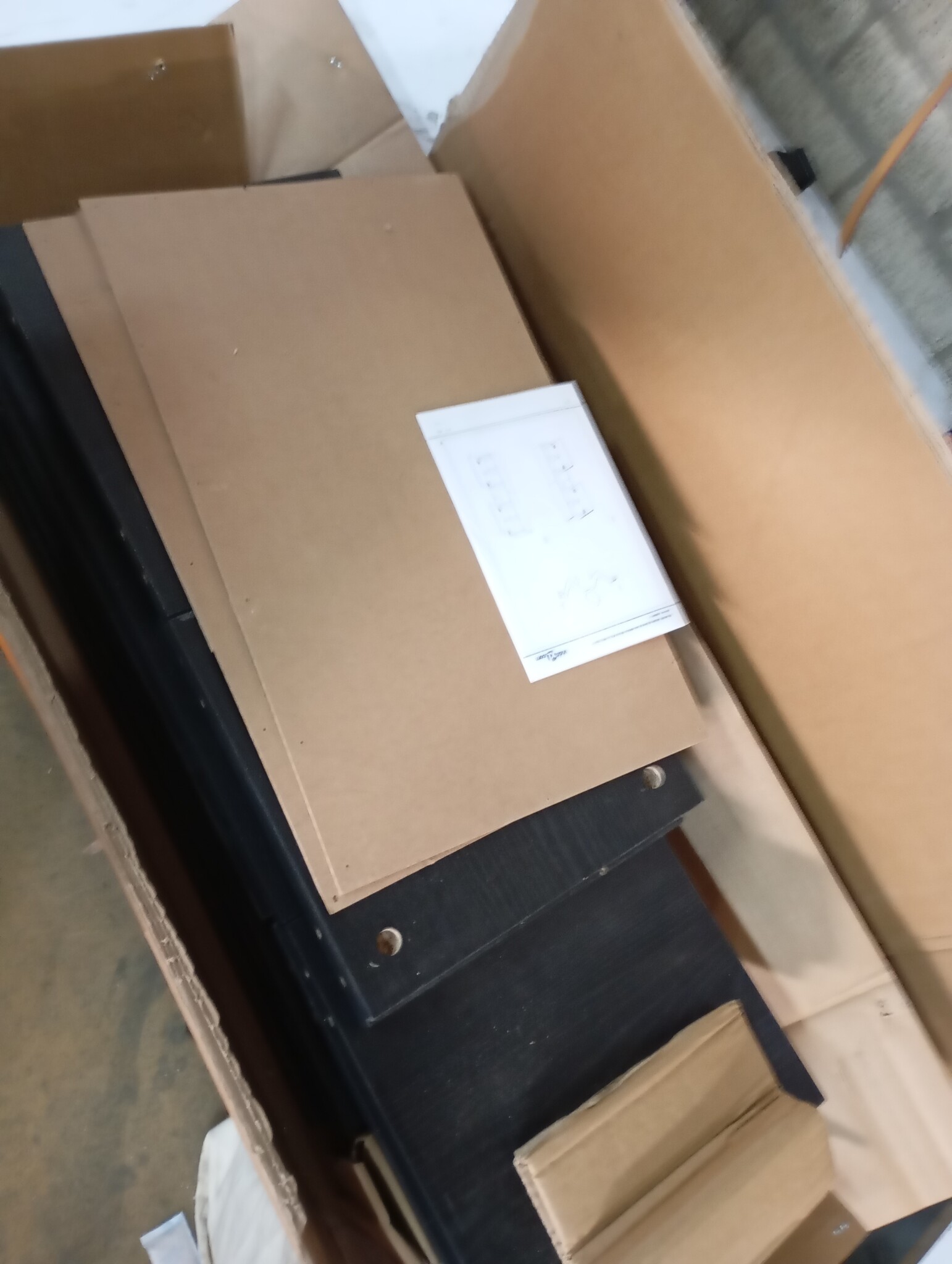 vidaXL Badkamer Kast Zwart Eiken - 55% Korting!