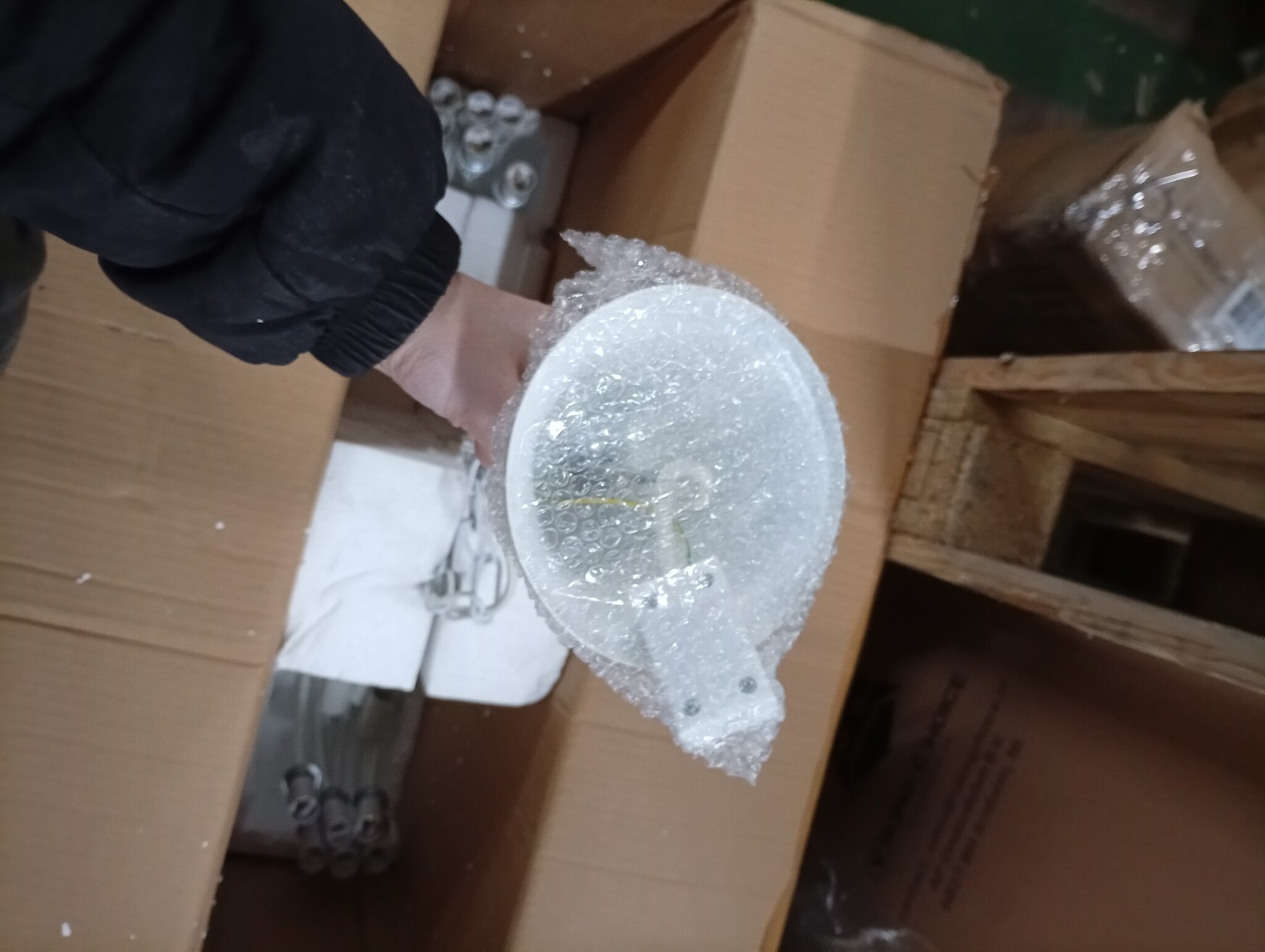 vidaXL Kroonluchter met kralen 12xE14 Wit - 55% Korting!