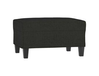 vidaXL Voetenbank Zwart - 70x55x41 cm | -55%