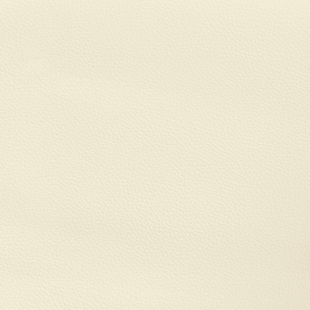 vidaXL Hoofdborden Kunstleer Crème (2 st.) - 35% Korting!