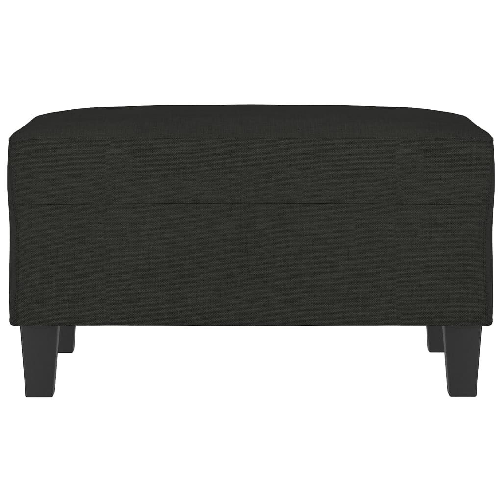 vidaXL Voetenbank Zwart - 70x55x41 cm | -55%