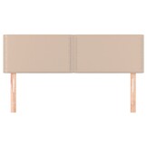 vidaXL Hoofdborden (2 st) Kunstleer Cappuccino - 35% Korting!