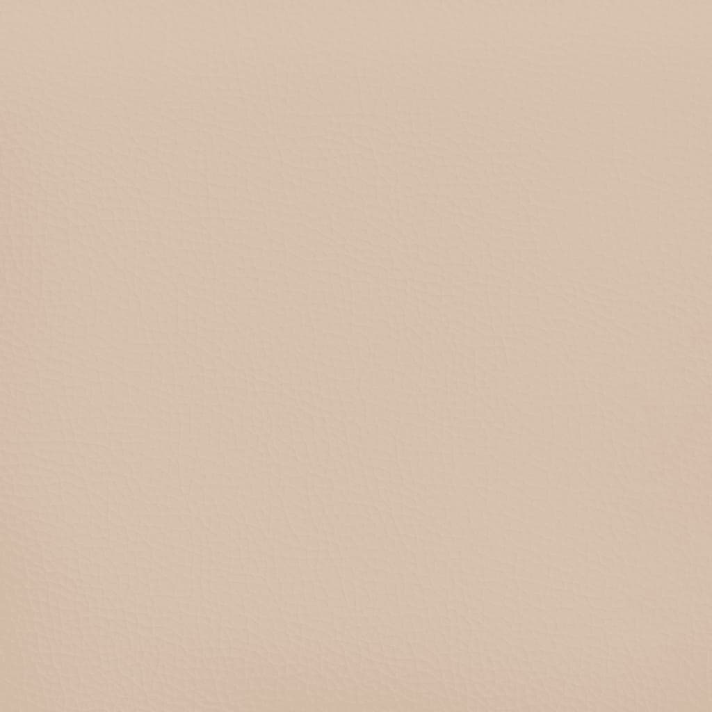 vidaXL Hoofdborden (2 st) Kunstleer Cappuccino - 35% Korting!