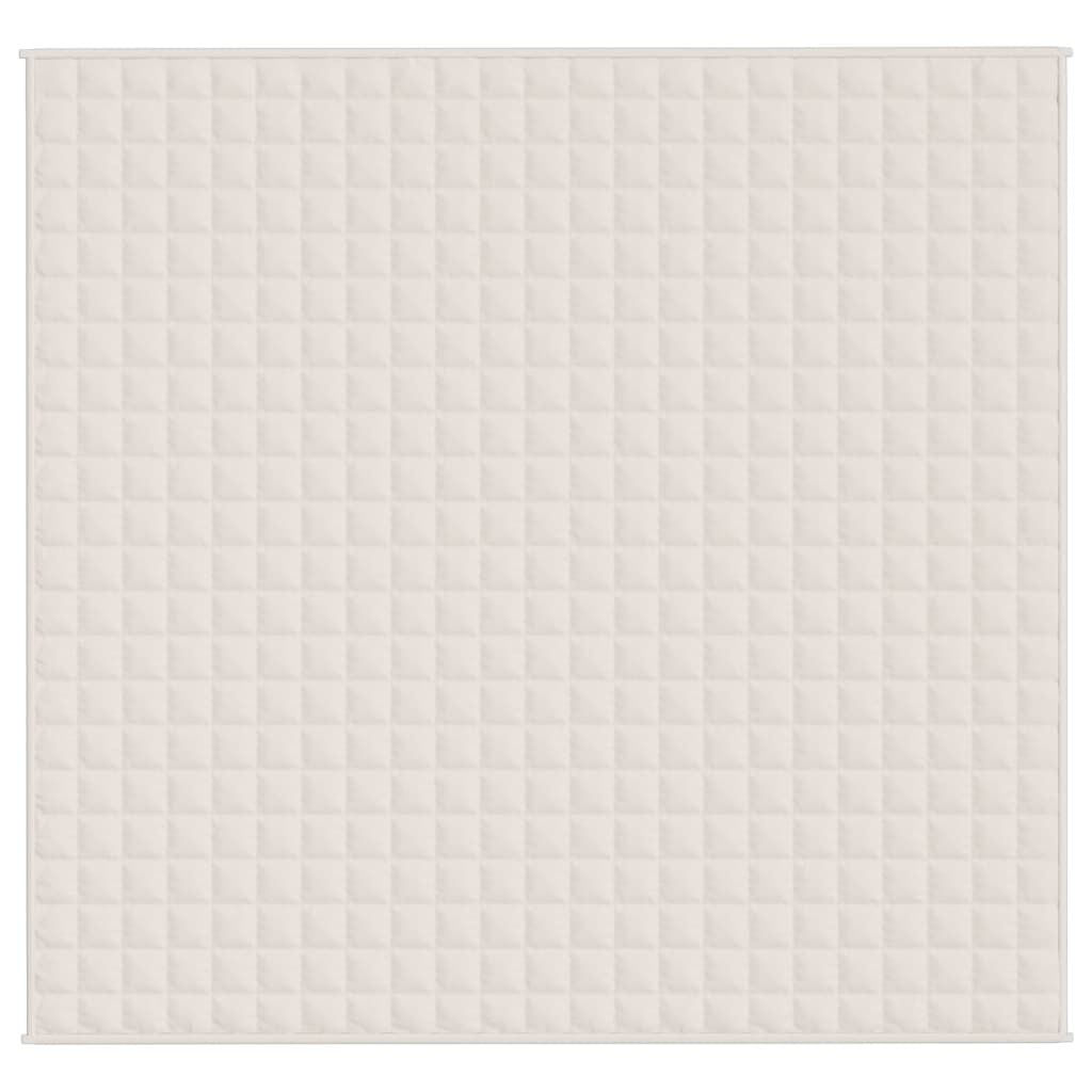 vidaXL Verzwaringsdeken 220x235 cm 11 kg - Nu 35% Korting!