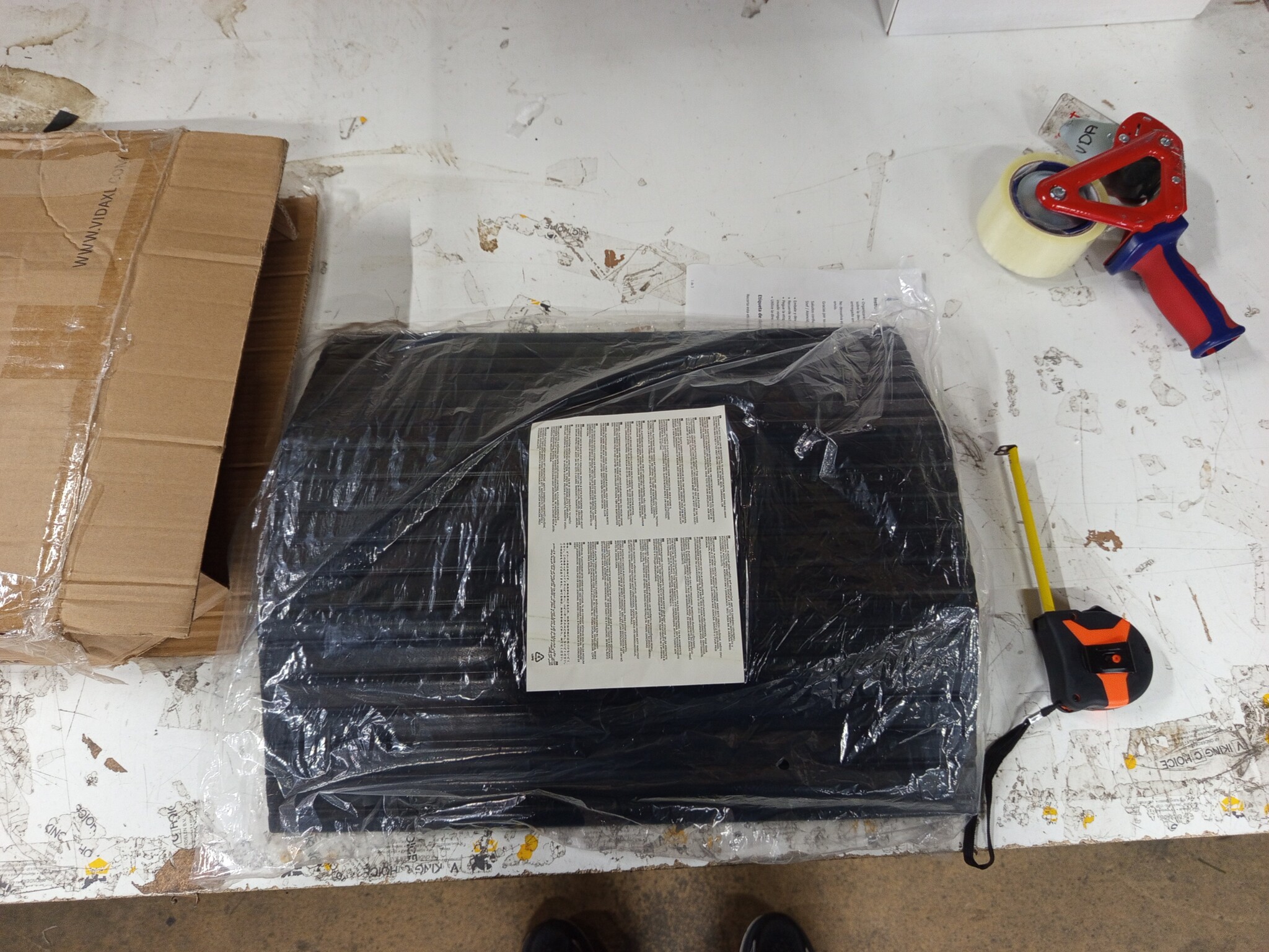 vidaXL Drempelbrug Rubber - 55% Korting!