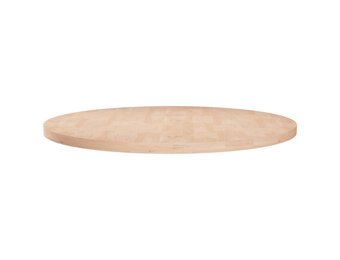 VidaXL Eikenhouten Tafelblad Rond Ø60cm - 35% Korting