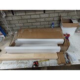 VidaXL Bedlades Grenenhout Wit (2 st) - 55% Korting!