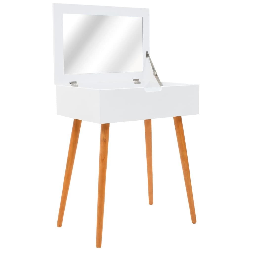 vidaXL Kaptafel met Spiegel - 60x40x75 cm MDF - 35% Korting