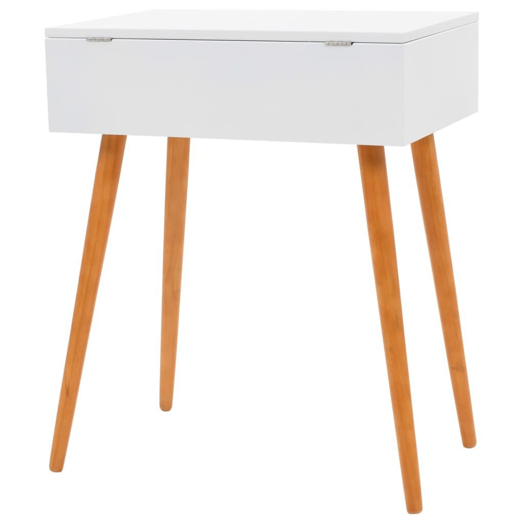 vidaXL Kaptafel met Spiegel - 60x40x75 cm MDF - 35% Korting