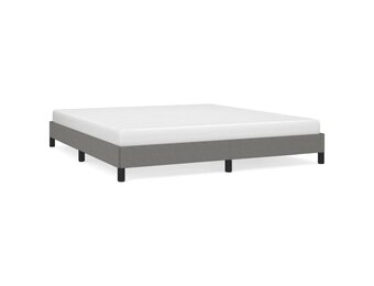 vidaXL Bedframe Donkergrijs 160x200 cm - 60% Korting!