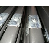 vidaXL Partytent Inklapbaar 4x2.8m Zwart - 55% Korting!