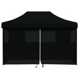 vidaXL Partytent Inklapbaar 4x2.8m Zwart - 55% Korting!