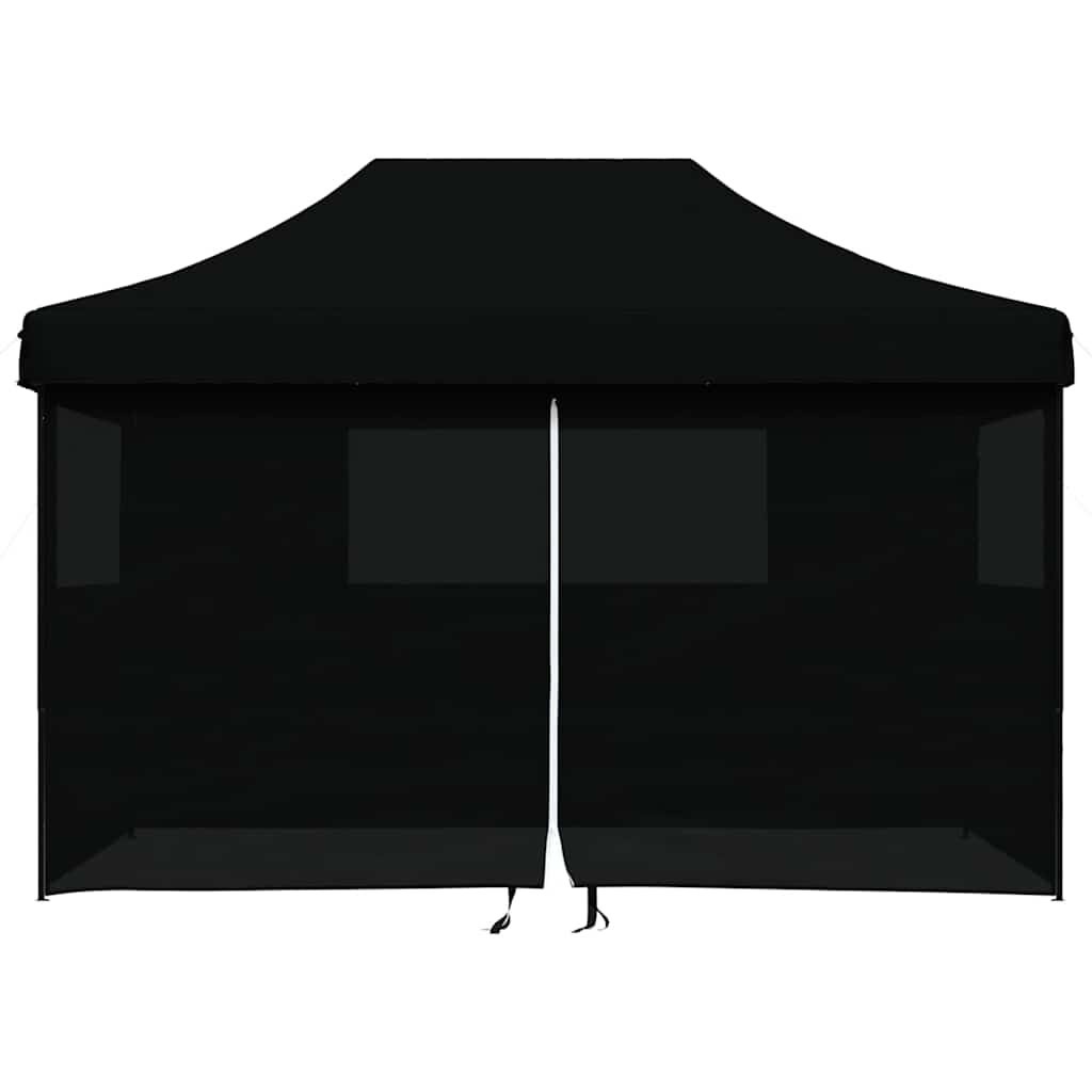 vidaXL Partytent Inklapbaar 4x2.8m Zwart - 55% Korting!