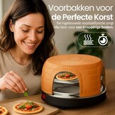 Emerio Pizzarette Origineel - 8 Persoons Pizza Oven - 35% Korting!