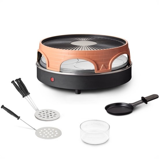 Emerio Pizzarette 3-in-1: Pizza, Raclette & Grill met 35% Korting!