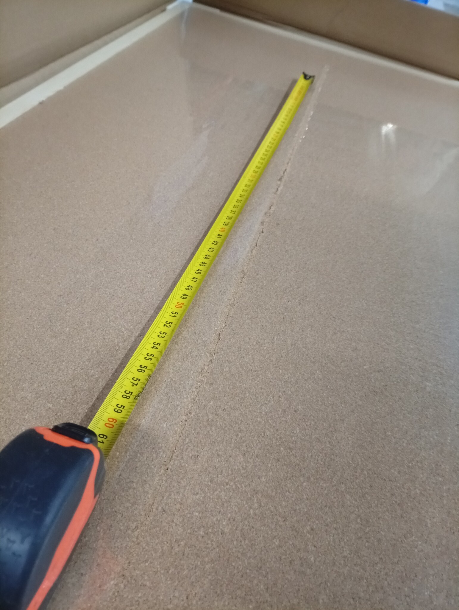 VidaXL Kurkbord 100x55cm - Massief Hout | 60% Korting!