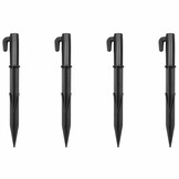 vidaXL Kegelkerstboom 310 LED's 100x300cm Warmwit - 60% Korting