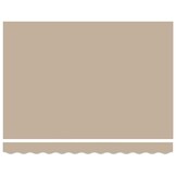 vidaXL Vervangingsdoek Zonnescherm Beige 300x250cm Canvas - 76% Korting