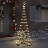 vidaXL LED Kerstboom Warmwit | 290 LED | 250cm | 62% Korting