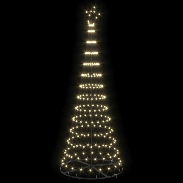 vidaXL LED Kerstboom Warmwit | 290 LED | 250cm | 62% Korting
