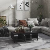 vidaXL Salontafel Hoogglans Grijs | 73% Korting | Industrieel Design