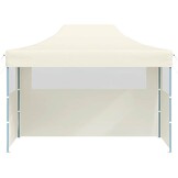 VidaXL Partytent 3x4m Crème - 55% Korting! Inklapbaar met Zijwanden