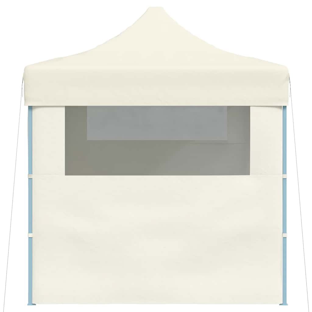 VidaXL Partytent 3x4m Crème - 55% Korting! Inklapbaar met Zijwanden