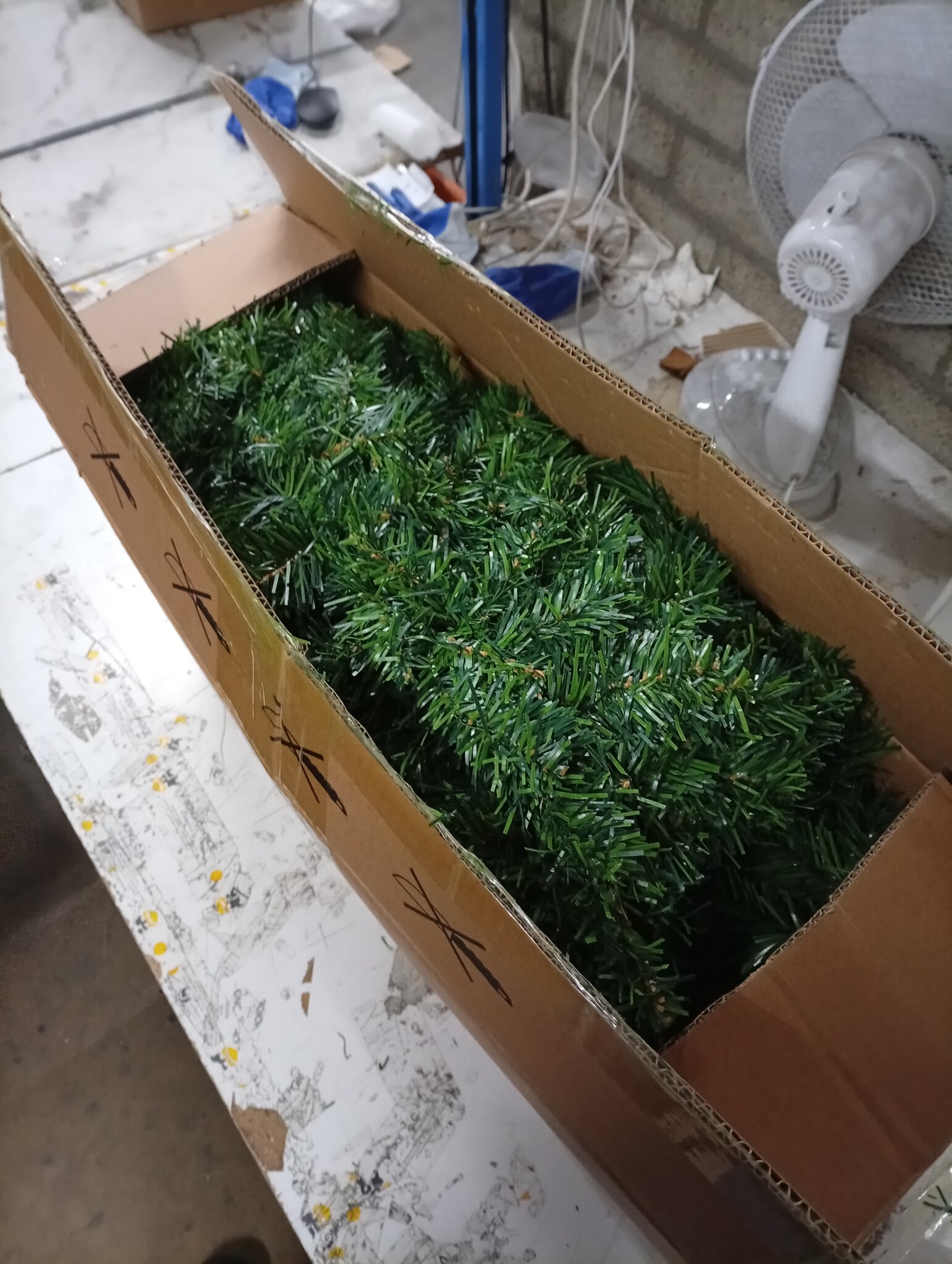 vidaXL Kerstslinger 20 m PVC - Nu met 73% korting!