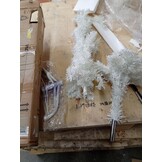 vidaXL Kerstboom smal 120 cm wit - 60% Korting!