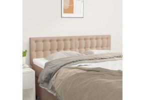 vidaXL Hoofdborden (2x) Cappuccino Kunstleer - 76% Korting