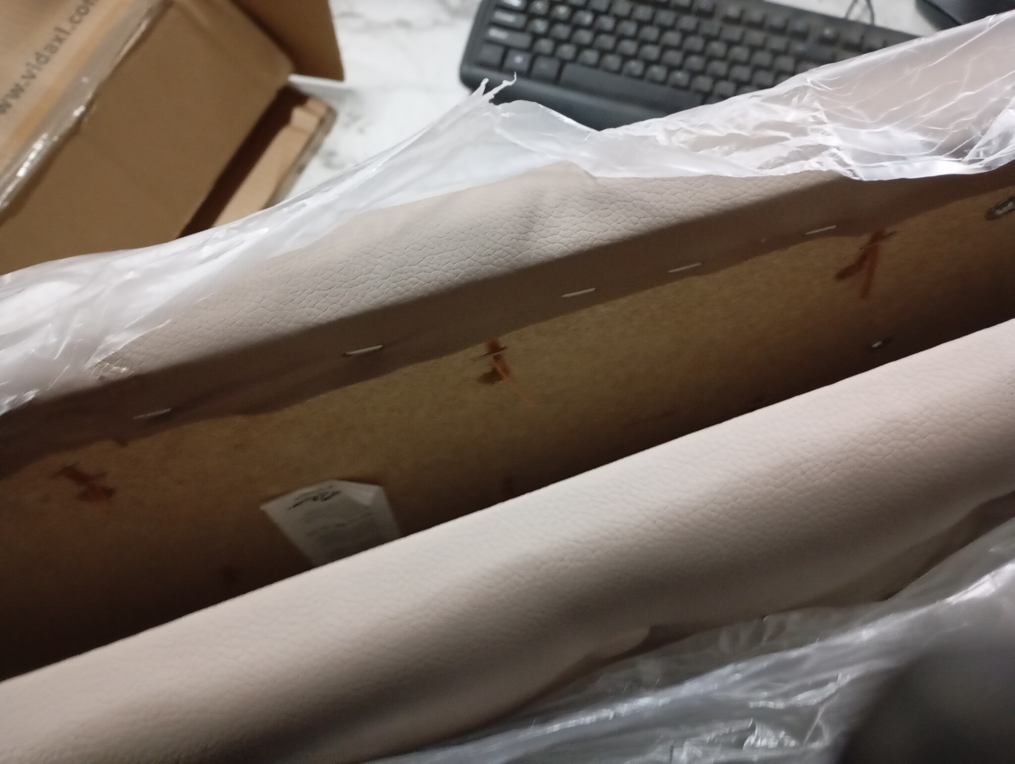 vidaXL Hoofdborden (2x) Cappuccino Kunstleer - 76% Korting