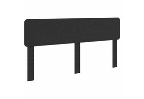 vidaXL Hoofdbord Zwart Eiken 200cm - 60% Korting!