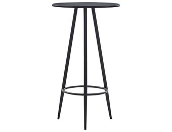 vidaXL Bartafel 60x107,5 cm MDF Zwart - Nu 60% Korting!