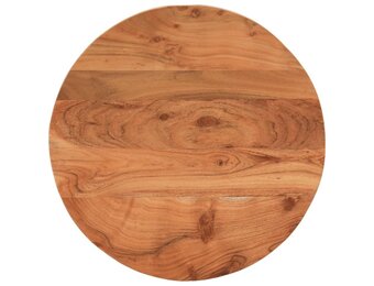 vidaXL Tafelblad Acaciahout Rond Ø 60 cm - 60% Korting