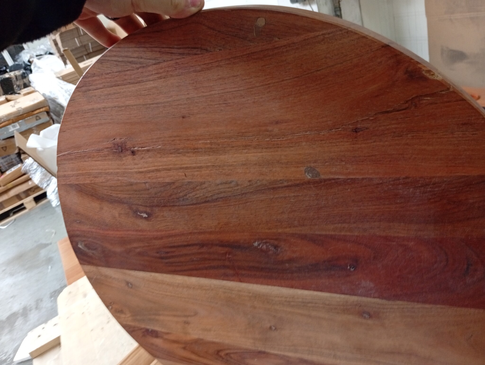 vidaXL Tafelblad Acaciahout Rond Ø 60 cm - 60% Korting